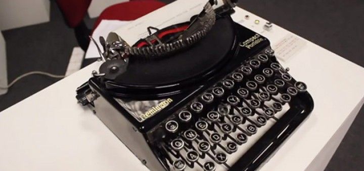 maqu 720x340 - Máquina de escribir interactiva