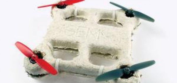 biodrone 720x340 - Drone biodegradable totalmente ecológico