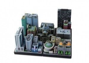edicifio2 300x213 - Miniaturas de edificios impresos en 3D