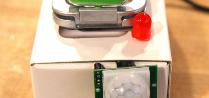 Una alarma con sensor de movimientos con #arduino