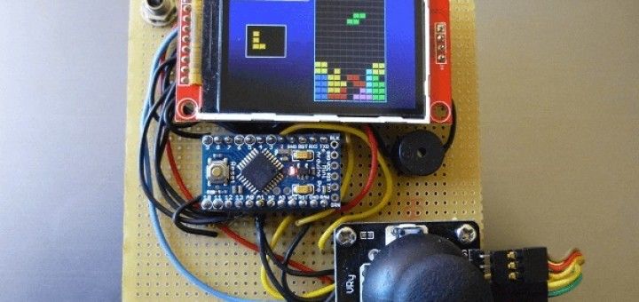 arduino color tetris 720x340 - Una consola portátil mini con Arduino