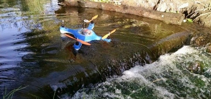 Aguadrone, el dron que te ayuda a pescar más y mejor