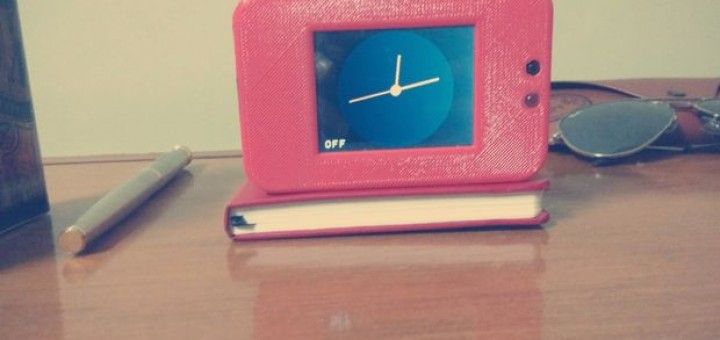 Apaga esta reloj despertador dandole la vuelta