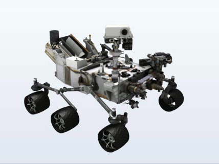 curiosity2 - Ya puedes imprimir en 3D una maqueta del Curiosity Mars Rover de la NASA
