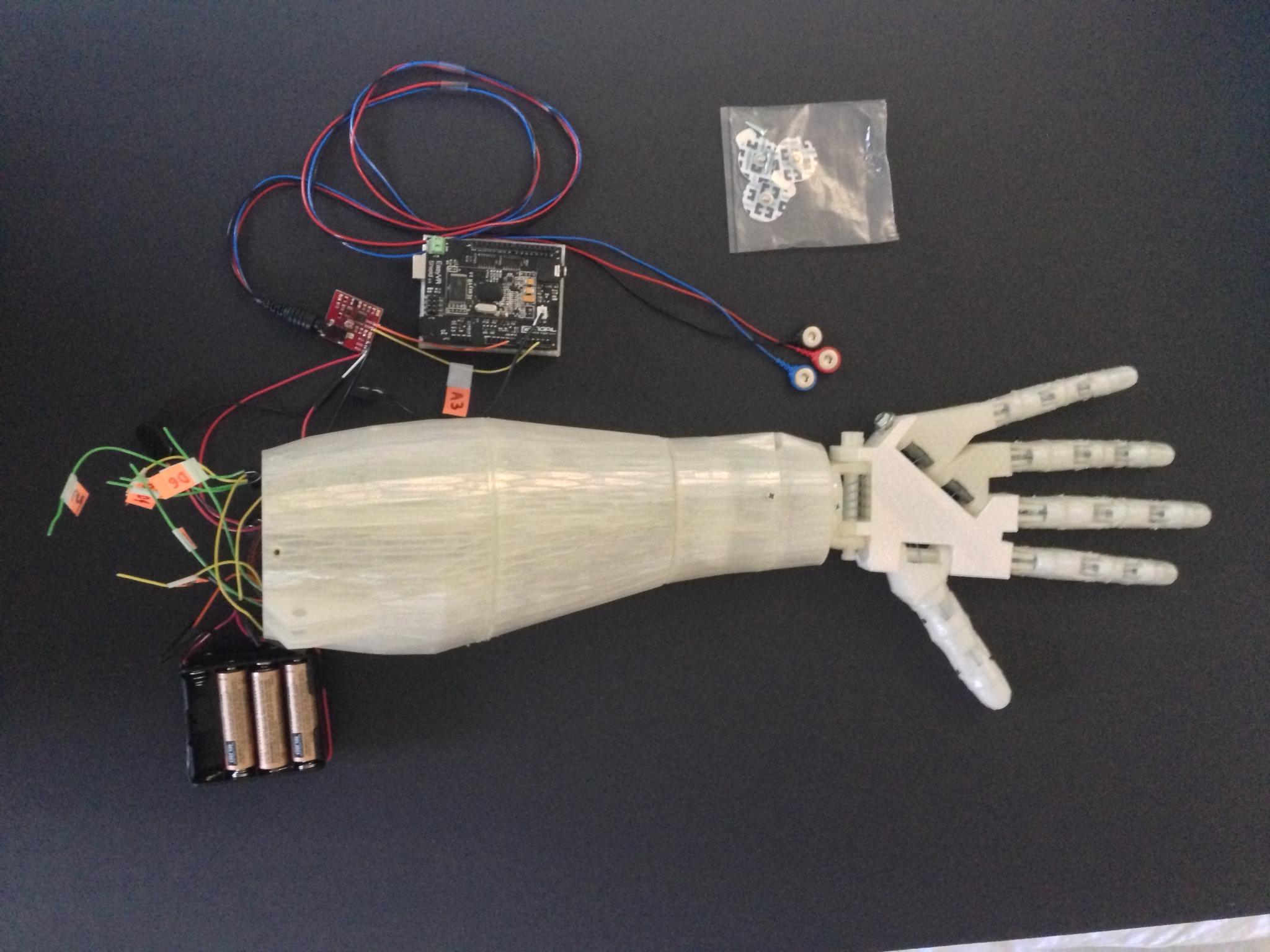 Crea Un Brazo Robotico Impreso En 3d Y Controlado Por La Voz