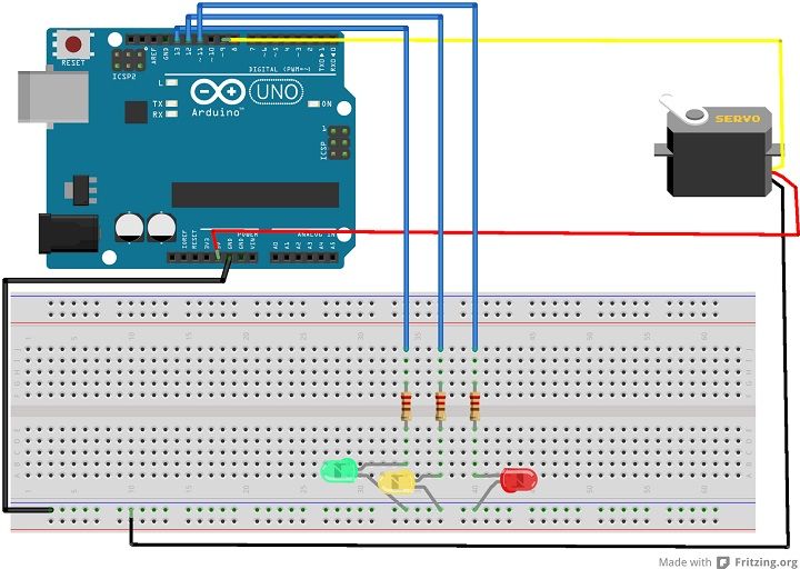 Tutorial Arduino: Barrera de tren - Descubrearduino.com