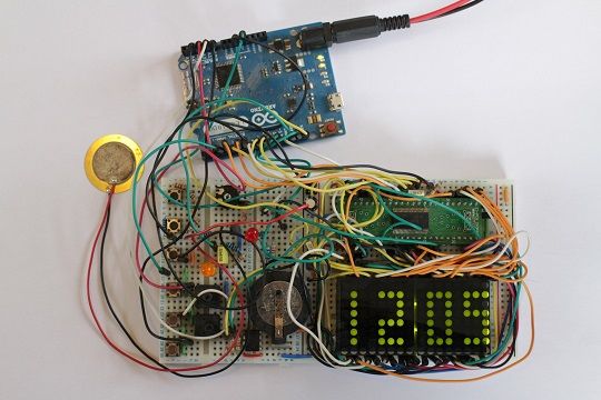reloj matrix2 - Un reloj a lo Matrix con Arduino