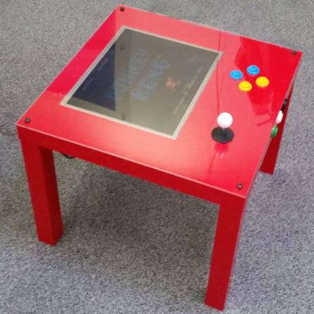 PIK3ATable01 - Construye una máquina arcade con una mesa de Ikea, Raspberry Pi y Arduino