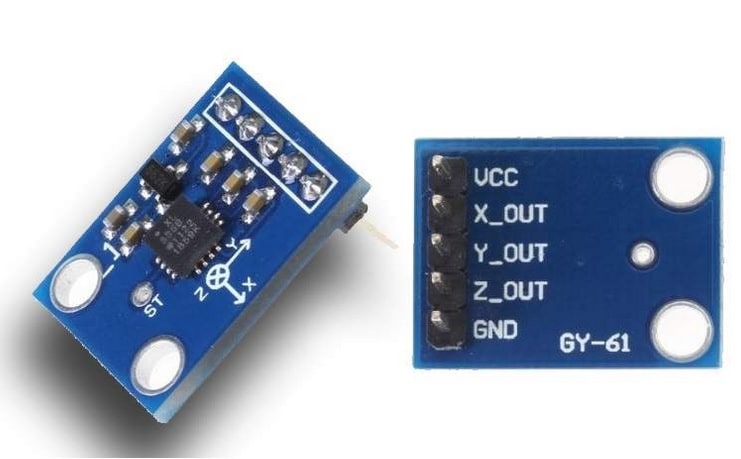 Acelerómetro ADXL335 con Arduino Uno
