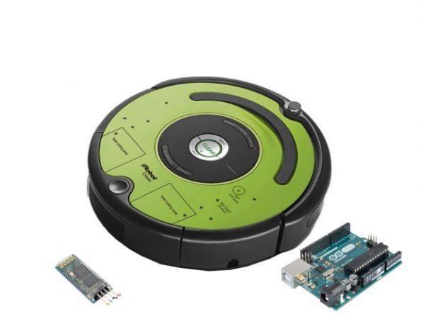 roombaarduino1 595x450 - Controla un robot Roomba con Arduino y Android