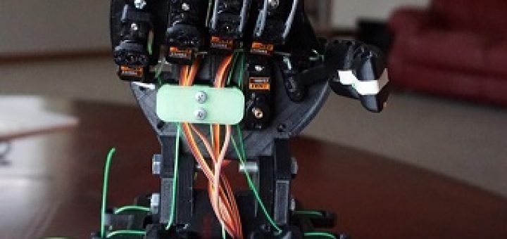 mano robotica 720x340 - Aprende robótica y programación con esta mano robótica
