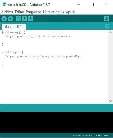 arduino ide 367x450 - Cómo aprender robótica con Arduino y no morir en el intento