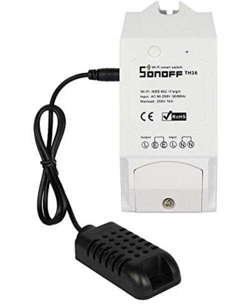 sonoff sencillo interruptor mide humedad y temperatura - Sonoff, Qué es y cómo configurarlo para el IOT