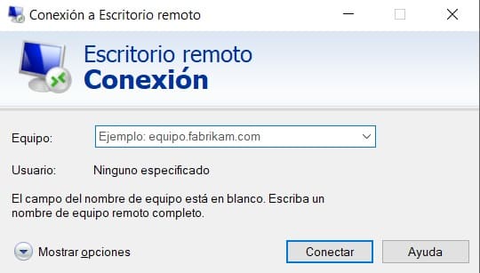 conexión a escritorio remoto con Raspberry pi
