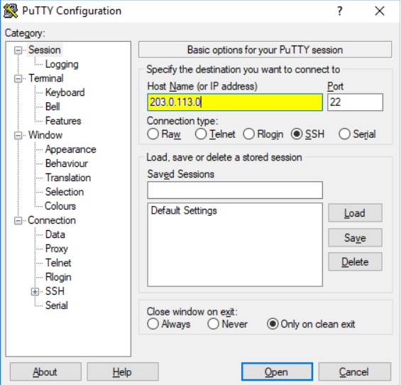 instalacion putty - Acceso remoto a tu Raspberry Pi utilizando SSH y Putty