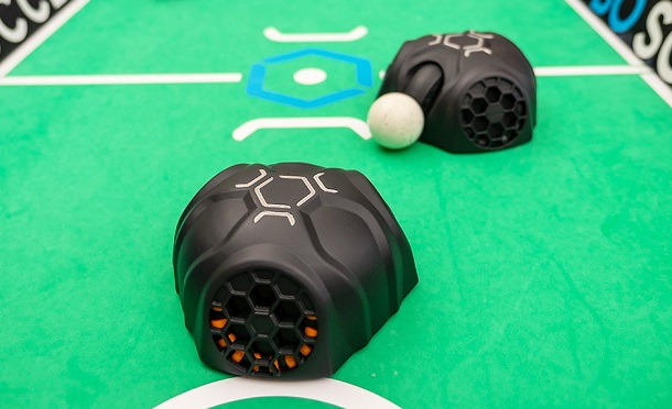 futbolin de robots - RoboSoccer utiliza robots para jugar al fútbol