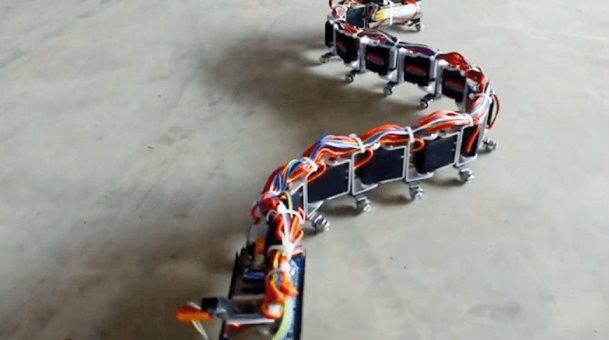 robot serpiente arduino