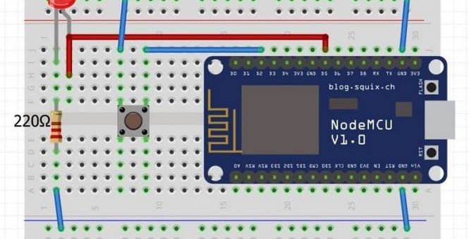nodeMCU protoboard