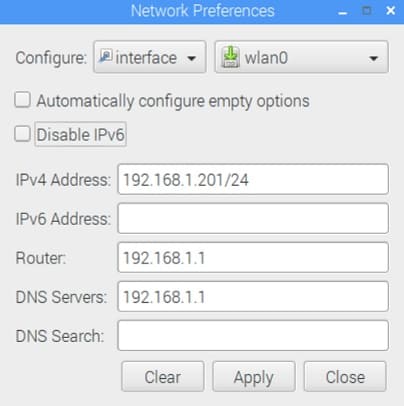 preferencias red - Cómo encontrar la dirección IP actual de la Raspberry Pi