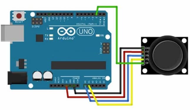 joystick arduino - 9 Sensores para Arduino que debes aprender a utilizar