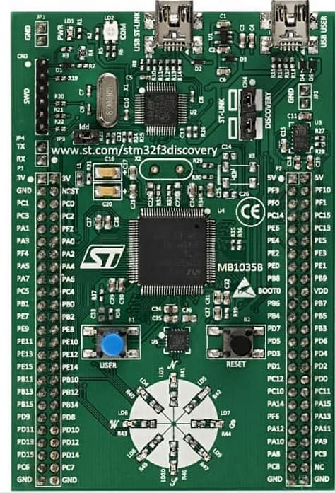 STM32F3 Discovery - Las 10 mejores alternativas a Arduino