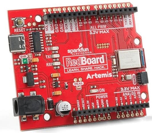 SparkFun RedBoard Artemis - Las 10 mejores alternativas a Arduino