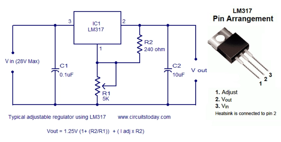 50pcs LM317LZ LM317L LM317 0.1A Voltage Regulator ICs – Adjustable, TO-92, New