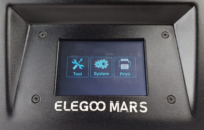 pantalla elegoo mars - Elegoo Mars, análisis de la impresora 3D de resina de Elegoo Mars MSLA