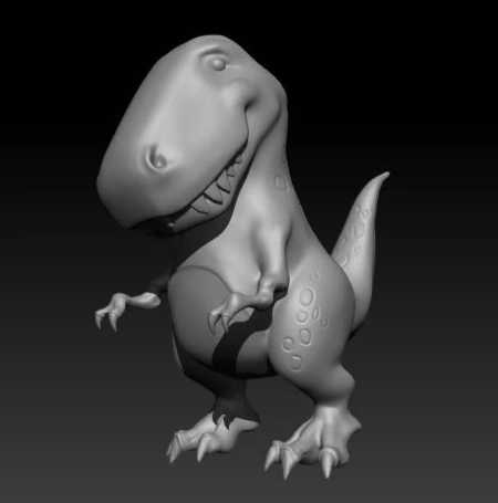 3d model of a dinosaur - ¿Cuánto cuesta imprimir en 3D? La pregunta del Millón