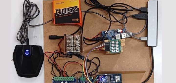 Dispositivo con Arduino Uno Q, teclado de pulsadores y matriz de solenoides para enseñar Braille a niños ciegos